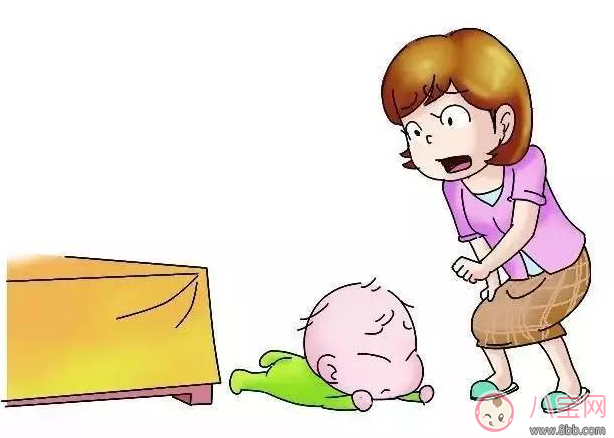 床上|孩子坠床了怎么处理 小孩子从床上掉下来怎么办