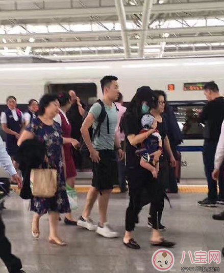 杨颖|Baby小海绵坐高铁图片 几个月的婴儿可以坐高铁需要注意什么