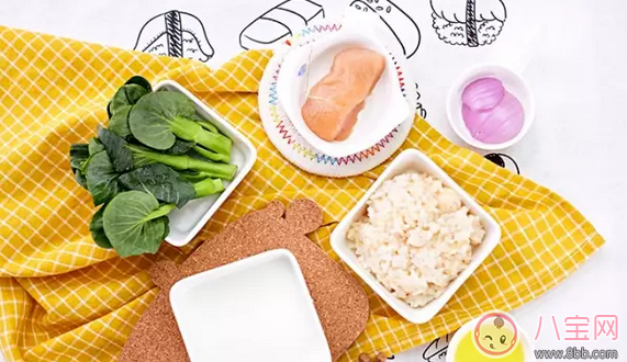蔬菜|宝宝辅食蔬菜多 小白菜鸡肉饭