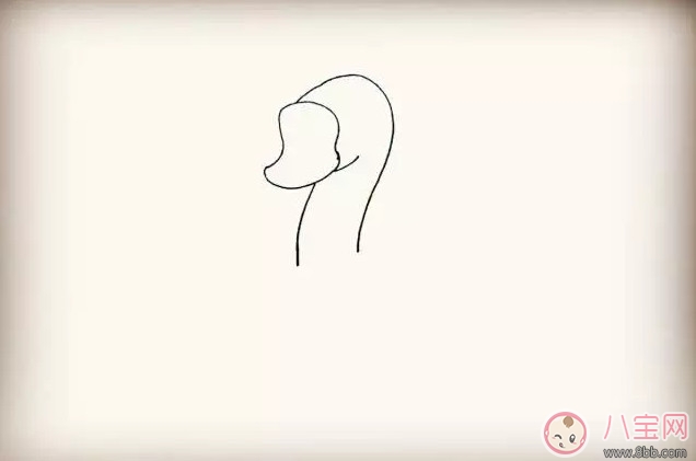 简笔画|教宝宝简笔画小鹅 小鹅简笔画
