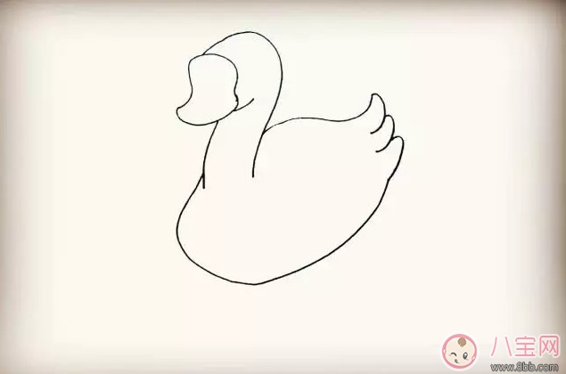 简笔画|教宝宝简笔画小鹅 小鹅简笔画