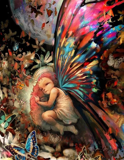 胎教|宝宝晚安胎教故事 小青虫破茧成蝶的故事