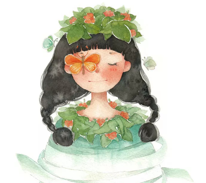 胎教|宝宝晚安胎教故事 小青虫破茧成蝶的故事