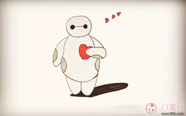 简笔画|超能陆战队大白简笔画 宝宝简笔画