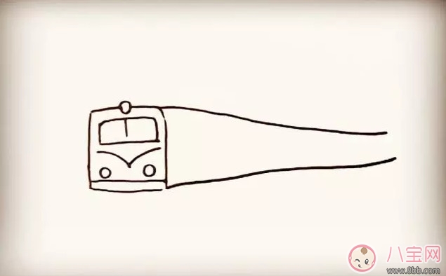 火车|儿童简笔画 小火车简笔画