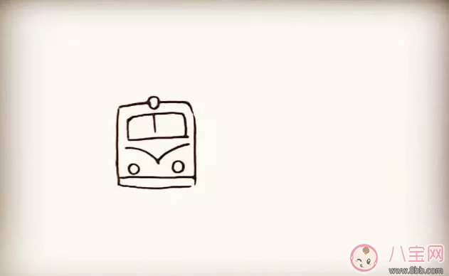 火车|儿童简笔画 小火车简笔画