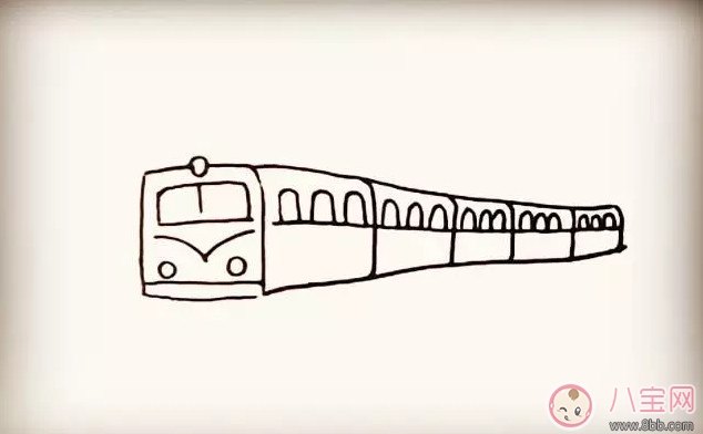 火车|儿童简笔画 小火车简笔画