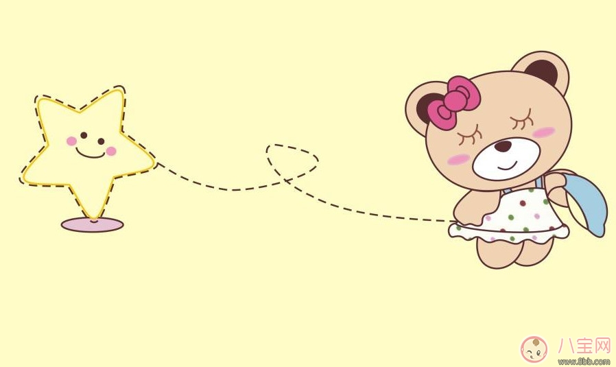 胎教|宝宝胎教小故事 小熊捞星星