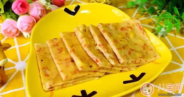 鸡蛋|宝宝黄金营养早餐 玉米胡萝卜鸡蛋饼