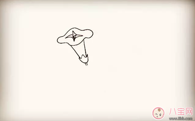牵牛花|儿童简笔画 简笔画牵牛花喇叭花