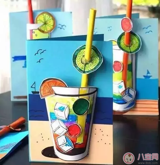 亲子合作|清凉夏日自制小玩具 DIY夏日帽子和饮料