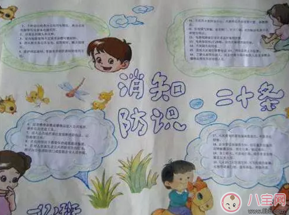 防火|防火知识大普及手抄报来帮忙