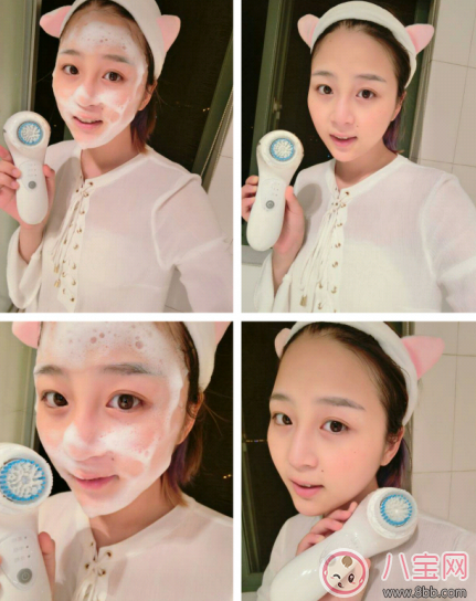 洁面仪|洗脸效果超好洁面测评：木薯声波洁面仪