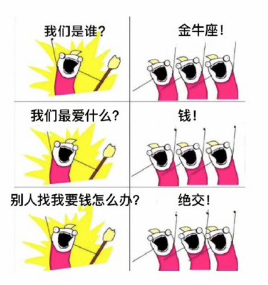 梗|【多图】我们是谁原图表情包 我们是谁十二星座去水印版