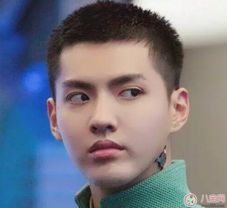 发型|吴亦凡菠萝头发型图片 2017吴亦凡发型图片盘点