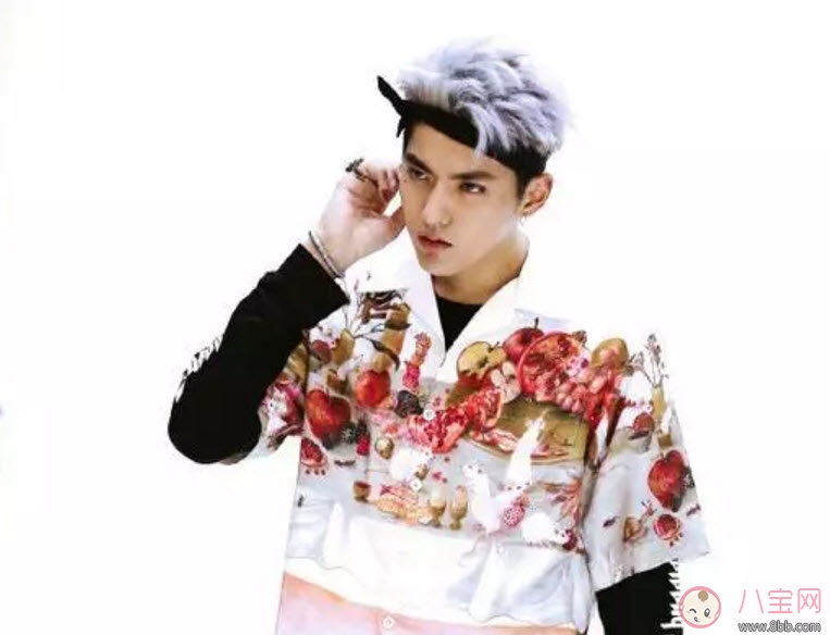 发型|吴亦凡菠萝头发型图片 2017吴亦凡发型图片盘点