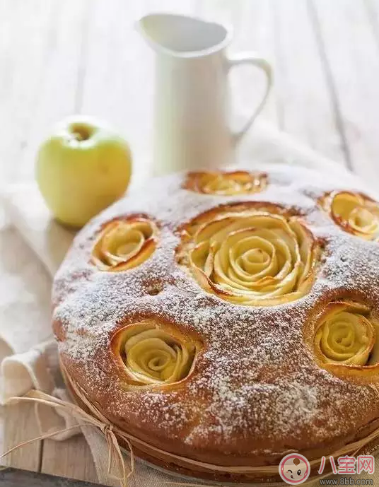 食谱|孕期想吃甜点又怕胖 玫瑰苹果塔好吃不发胖