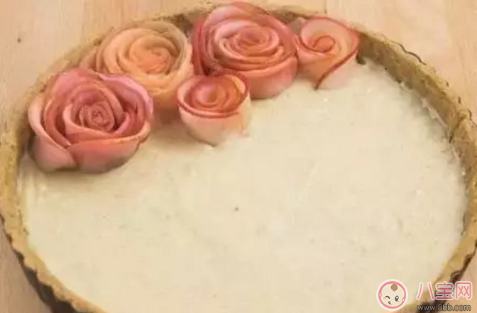 食谱|孕期想吃甜点又怕胖 玫瑰苹果塔好吃不发胖