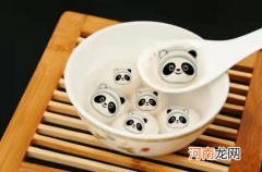 汤圆怎么p成冰墩墩的样子