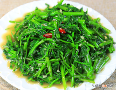 分钟速成爆炒空心菜步骤 空心菜怎么做好吃又简单