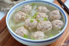 冬瓜丸子汤的做法和步骤