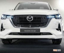 首款插电混动SUV 马自达全新CX-60官图曝光