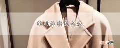 羊毛外套怎么洗