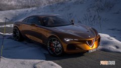 定位GT车型 阿尔法·罗密欧Giulia Coupe渲染图