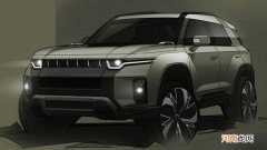 配可发光六孔格栅 双龙全新纯电动SUV谍照曝光优质