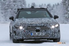 软顶敞篷设计 梅赛德斯-奔驰全新双门轿跑谍照优质
