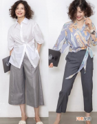 这才是50岁女人该有的装扮，烫卷发穿洋服，时尚减龄活力满满