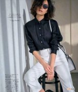 黑色衬衫才是40+女性的标配！时尚高级又显气质，百搭减龄又显瘦