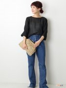 小个子穿搭模板，身高155日本博主示范显高穿法，轻松穿出高挑感