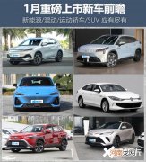 元PLUS/锋兰达等 1月重磅上市新车前瞻优质