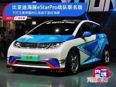 比亚迪海豚eStarPro联名版亮相 颜值拉满