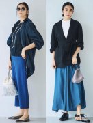 日常穿搭配色篇:蓝色实用搭配法，为40岁的女性演绎出优雅气质