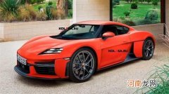 保时捷纯电跑车假想图 未来或取代保时捷718