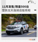 11月发售/限量500台 雪铁龙天逸骑适版亮相