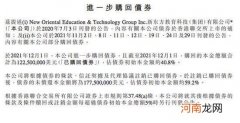 新东方：购回1.225亿美元2025年到期2.125%债券