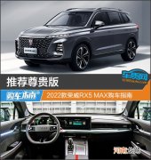 推荐尊贵版 2022款荣威RX5 MAX购车指南