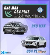 荣威RX5 MAX对比GS4 PLUS 主流中的个性之选