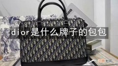 dior是什么牌子的包包
