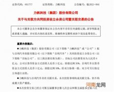 力帆科技拟与吉利汽车共同设立合资公司