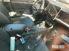 换装悬浮式中控大屏 新大众朗逸谍照曝光
