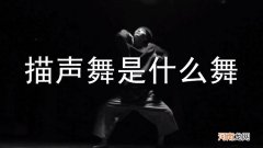 描声舞是什么舞