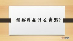 领粉籍是什么意思