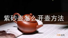 紫砂壶怎么开壶方法