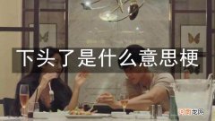 下头了是什么意思梗