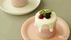 慕斯蛋糕和普通蛋糕的区别