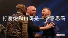 打嘴炮和口嗨是一个意思吗